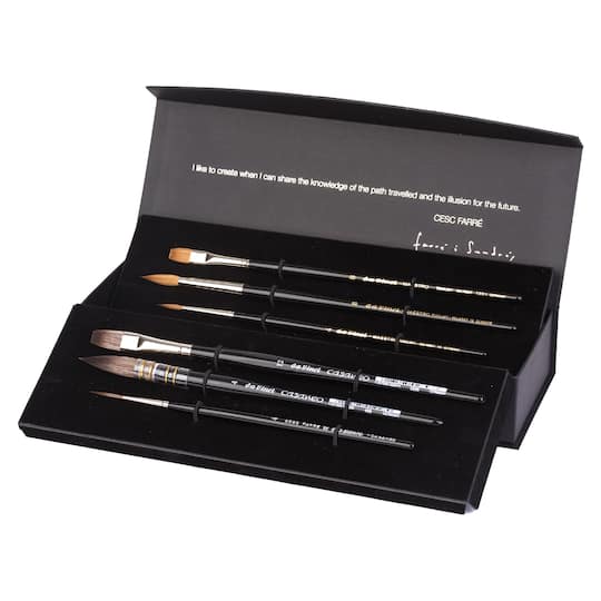 da Vinci Cesc Farré Artist Signature 6 Piece Synthetic Brush Set